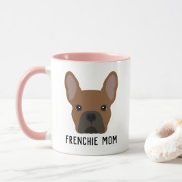 Frenchie Mamma Red Fawn Fransk Bulldog Mugg