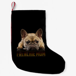 Frenchie Mamma T Women Fransk Bulldog Gift Hund Ma Liten Julstrumpa