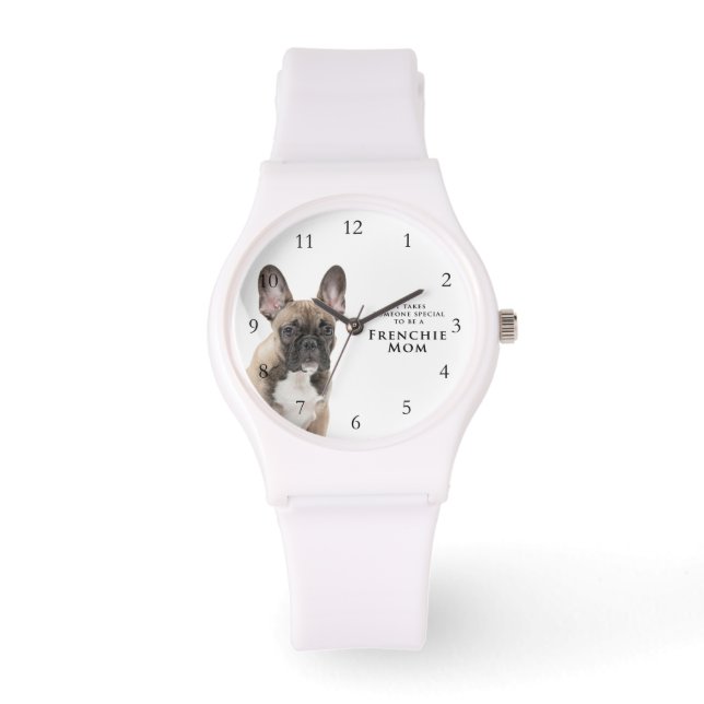Frenchie Mamma Watch Armbandsur (Framsida)