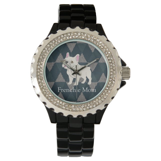 Frenchie Mom Armbandsur (Framsida)