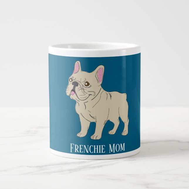 Frenchie Mom Jumbo Mugg (Framsidan)