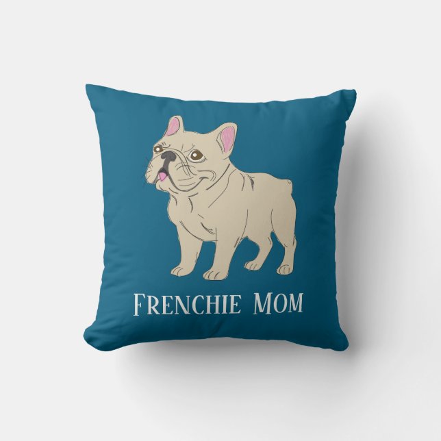 Frenchie Mom Kudde (Framsida)
