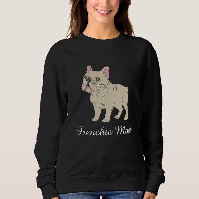 Frenchie Mom T Shirt (Framsida)