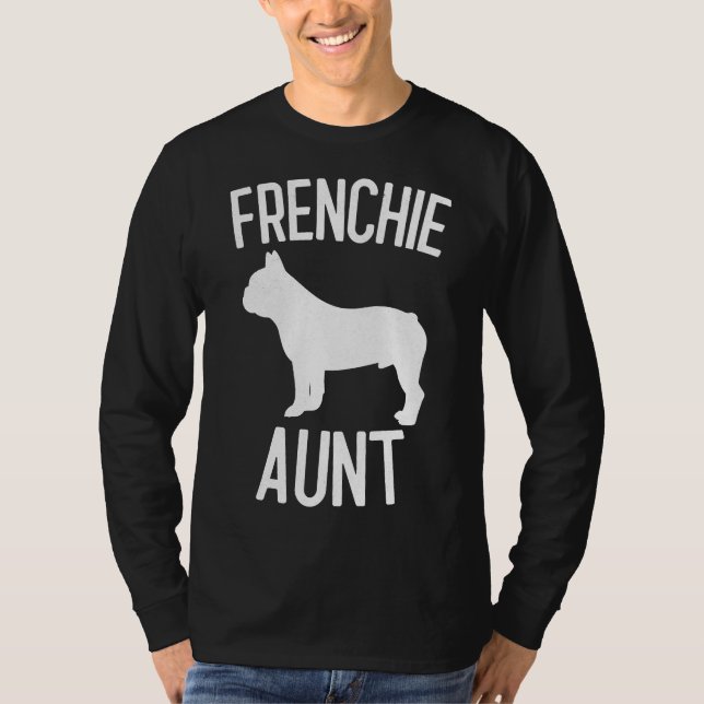 Frenchie Moster Hund älskare T Shirt (Framsida)