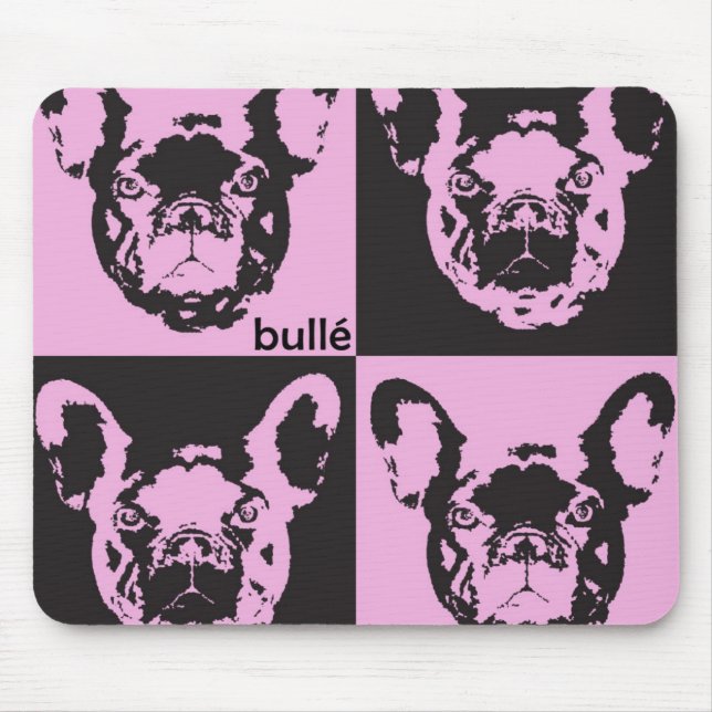 Frenchie Mousepad Musmatta (Framsidan)