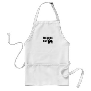 Frenchie pappa förkläde