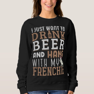Frenchie Pappa Funny Fransk Bulldog Hund älskare B T Shirt