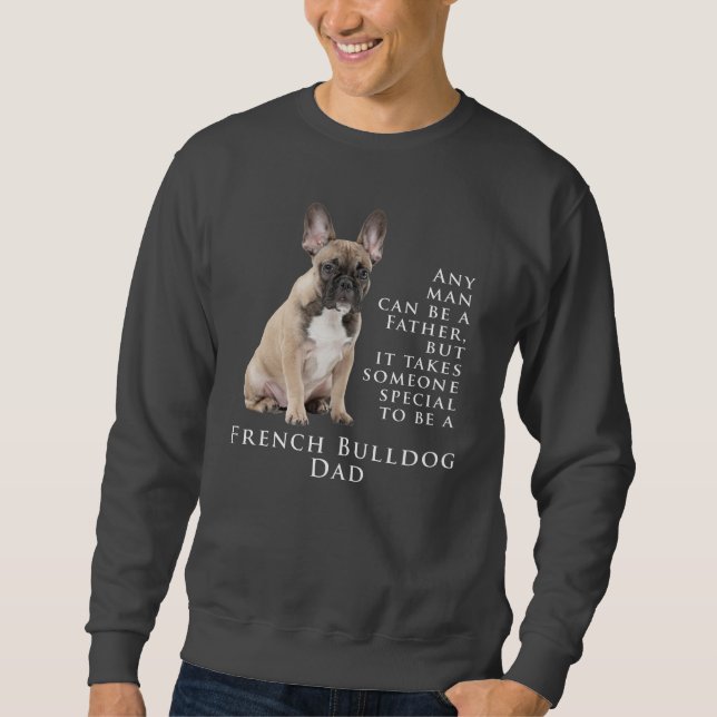 Frenchie Pappa Sweatshirt (Framsida)