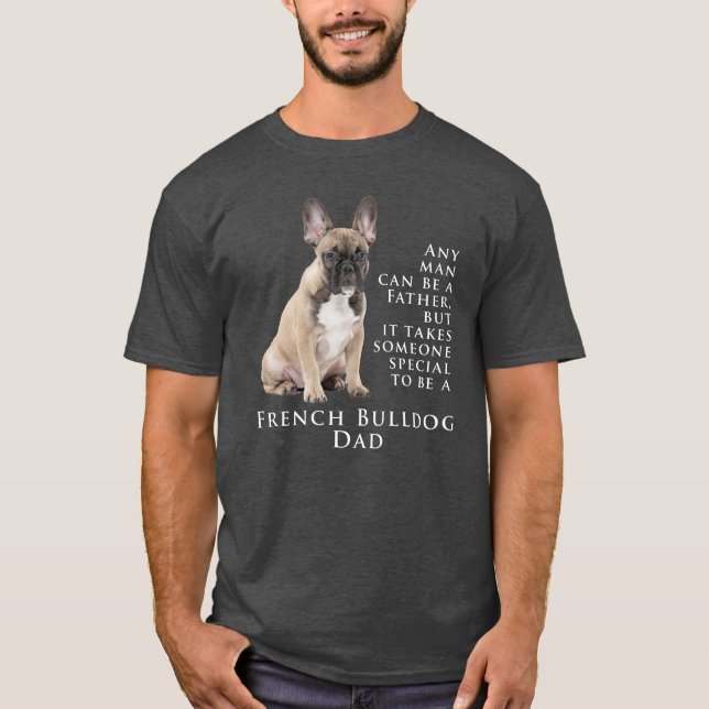 Frenchie Pappa T-Shirt (Framsida)