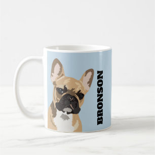Frenchie Pet Hund Bulldog för akut Fransk Kaffemugg