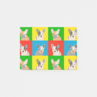 frenchie post-it block