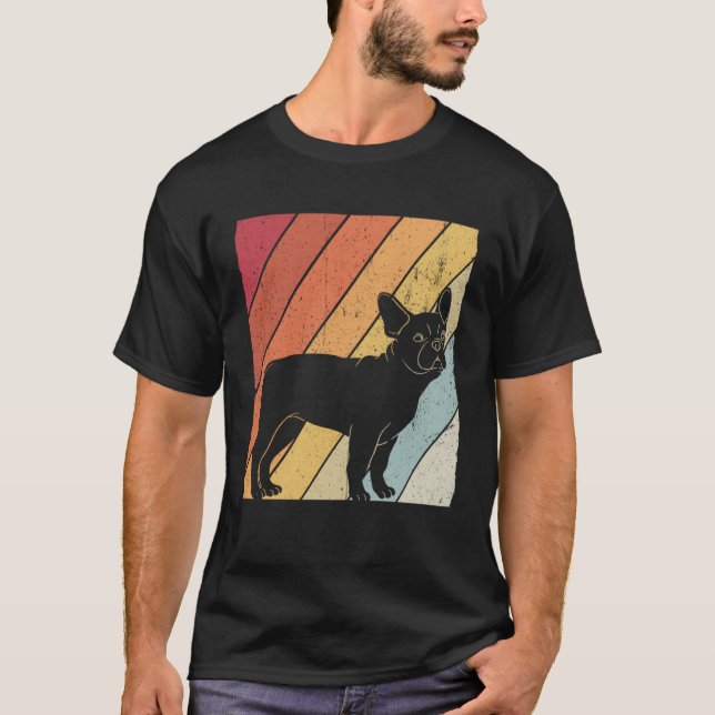 Frenchie promenad t shirt (Framsida)