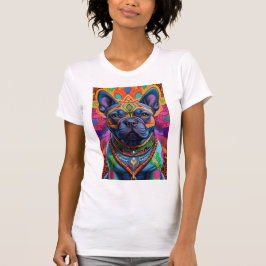 Frenchie Roligt Birthday Fantasy T Shirt