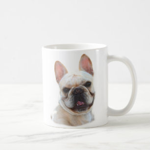 Frenchie som ler muggen kaffemugg