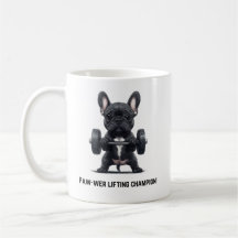 Frenchie Tass-wer Lifter Mugg