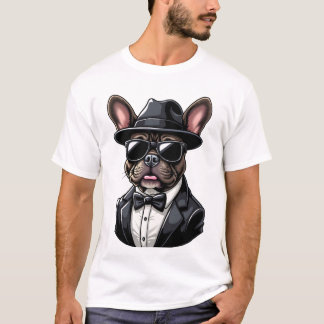Frenchie The Gangster T Shirt