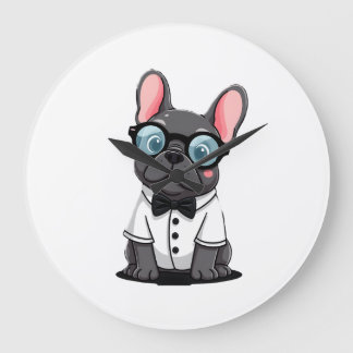 Frenchie The Gentlemen Kopia (5) Stor Klocka