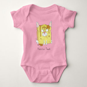 Frenchie Toast Fransk Bulldog Barn Bodydräkt T Shirt