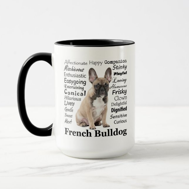 Frenchie Traits Mugg (Vänster)
