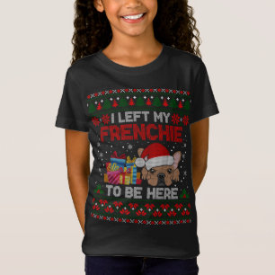 Frenchie Ugly jul Funny Frenchie Hund ugly Xm T Shirt