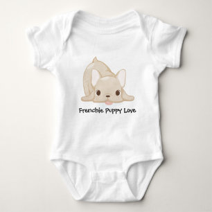 Frenchie valpkärlek tee shirt