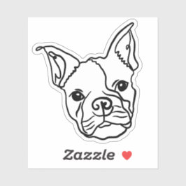 Frenchie Vibes Klistermärken