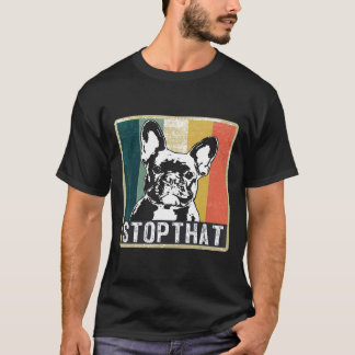 Frenchie Vintage Fransk Bulldog Manar Women Kids T Shirt