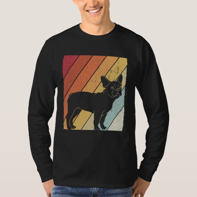Frenchie walk t shirt (Framsida)