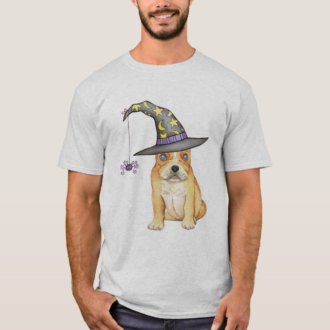 Frenchie Witch T-shirt (Framsida)