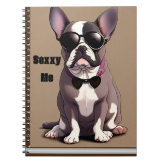 Frenchies bok anteckningsbok