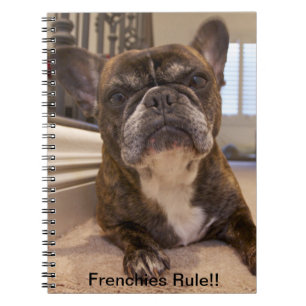 Frenchies härskar!! anteckningsbok