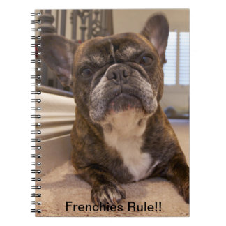 Frenchies härskar!! anteckningsbok