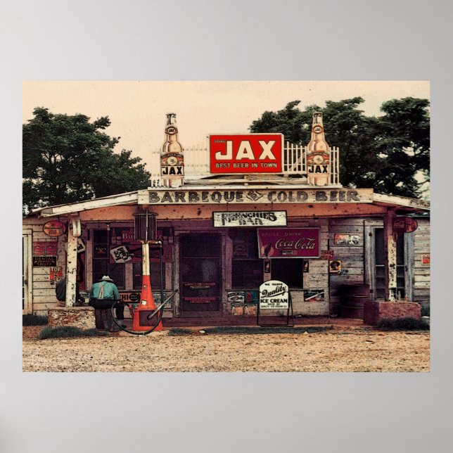 Frenchies Pub Poster (Framsidan)