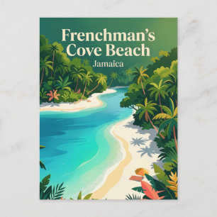 Frenchman's Cove Beach Jamaica Vykort