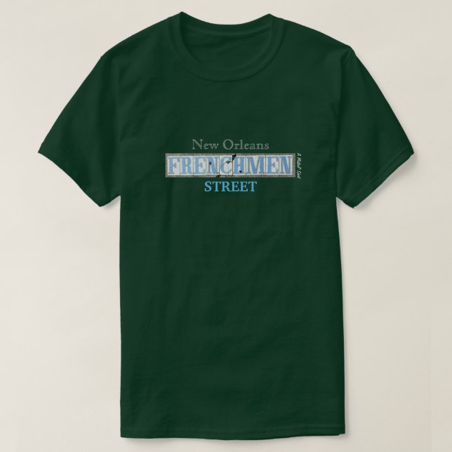 Frenchmen Street - A MisterP Shirt T-shirt (Design framsida)