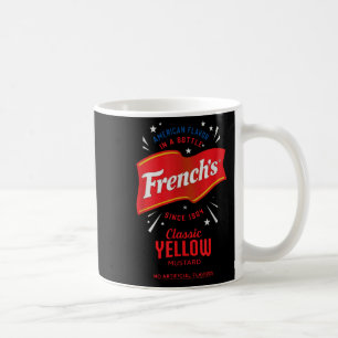 Frenchs Clic Gult Mustard Label Foodie Costume _ Kaffemugg