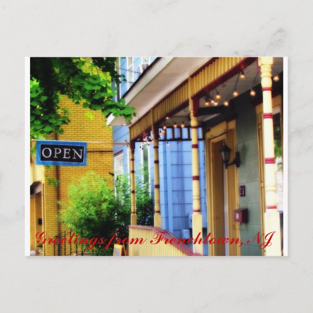 Frenchtown Vykort (Framsida)