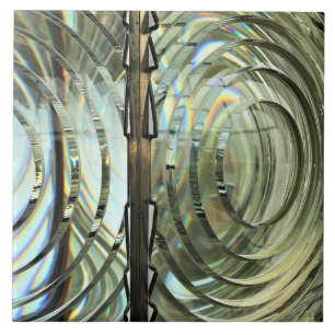 Frensel Lens, Cape Blanco Lighthouse, Oregon Kuste Kakelplatta