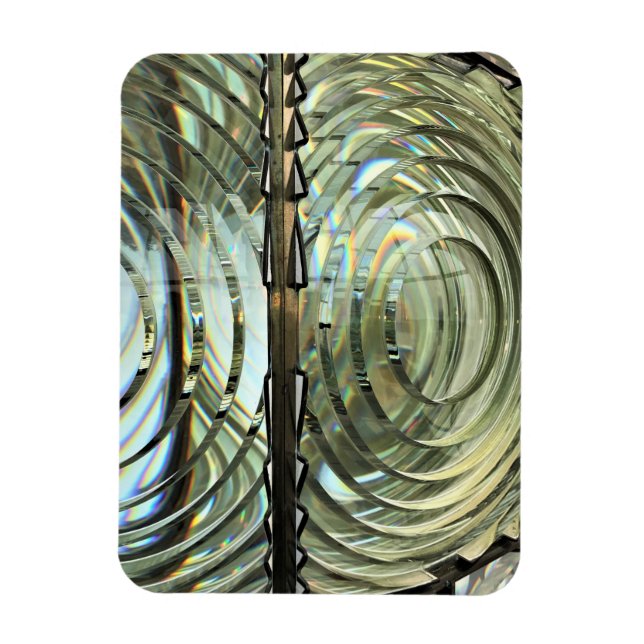 Frensel Lens, Cape Blanco Lighthouse, Oregon Kuste Magnet (Vertikal)