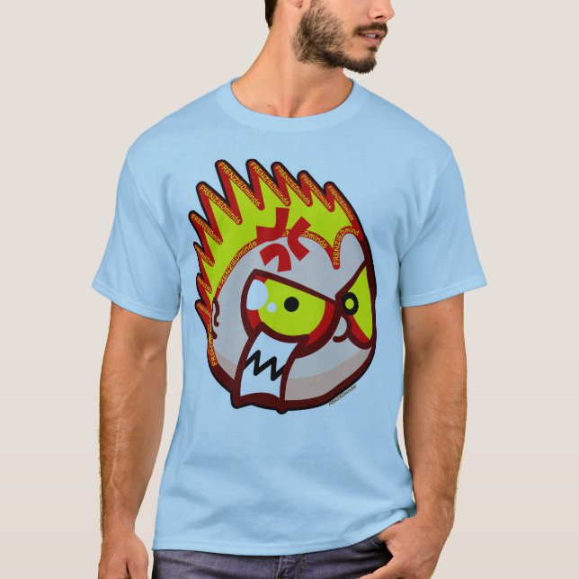 FRENZIEDminds T-shirt featuring MAD (Framsida)
