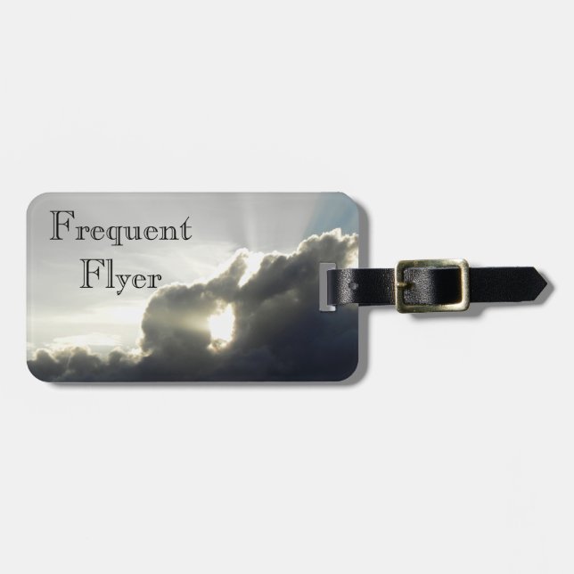 Frequent Flyer - bagagemärke Bagagebricka (Horisontell Framsida)
