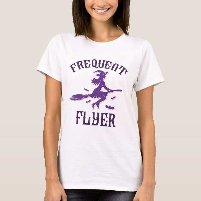 Frequent Flyer T Shirt (Framsida)