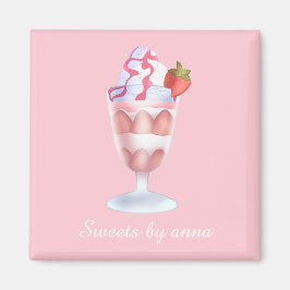 Fresas Con Crema Mexiicanas Magnet