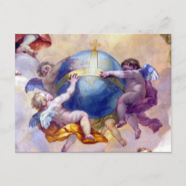 fresco spädbarn vykort (Framsida)