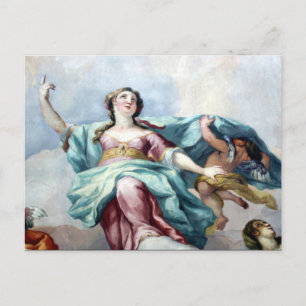 fresco-tankar vykort