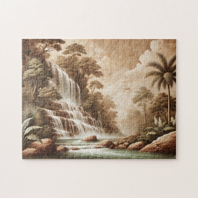 "FRESCO VATTENFALL" PUSSEL – LANDSKAPS SERIE (Horisontell)