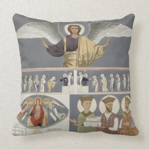 Frescoes från den ortodoxa kyrkan av Nekrssi när Kudde