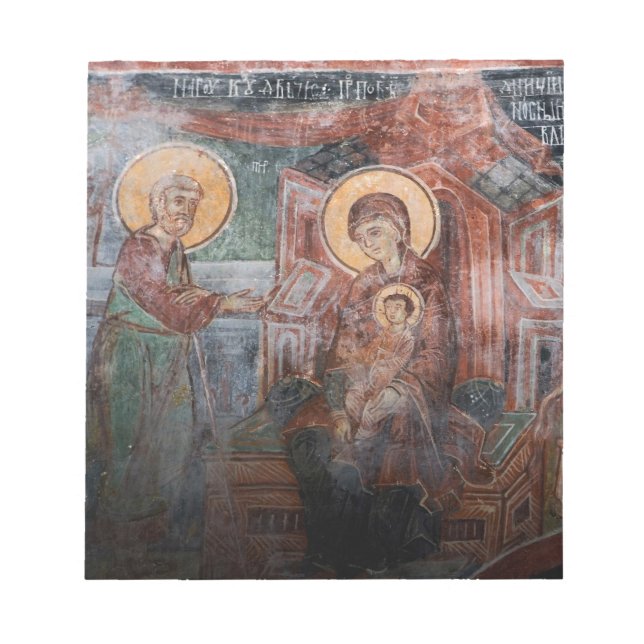 Frescoes from the 1400 Serbian Church, 2 Anteckningsblock (Framsida)