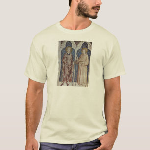 Frescoes med platser från livet av St Martin T-shirt