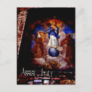 Frescoes of Assisi Italien gifts Vykort